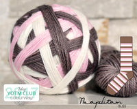 bliss by the cozy knitter neopolitan (brown mini)