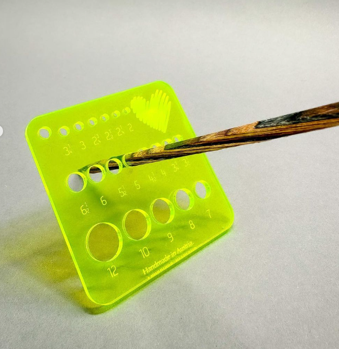 LOVaFUR Neon Needle Gauge (Keychain Size)