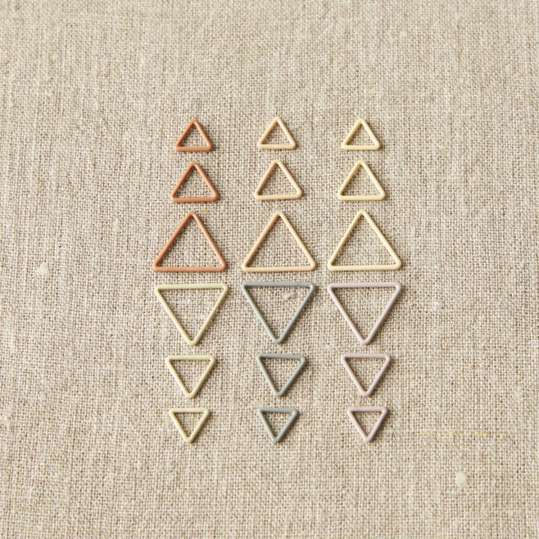 Cocoknits Colourful Triangle Stitch Markers