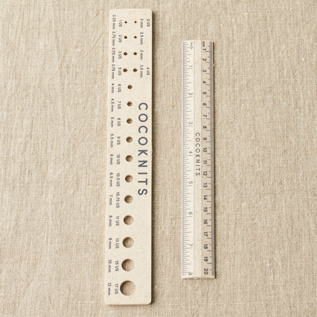 Cocoknits Ruler & Gauge Set