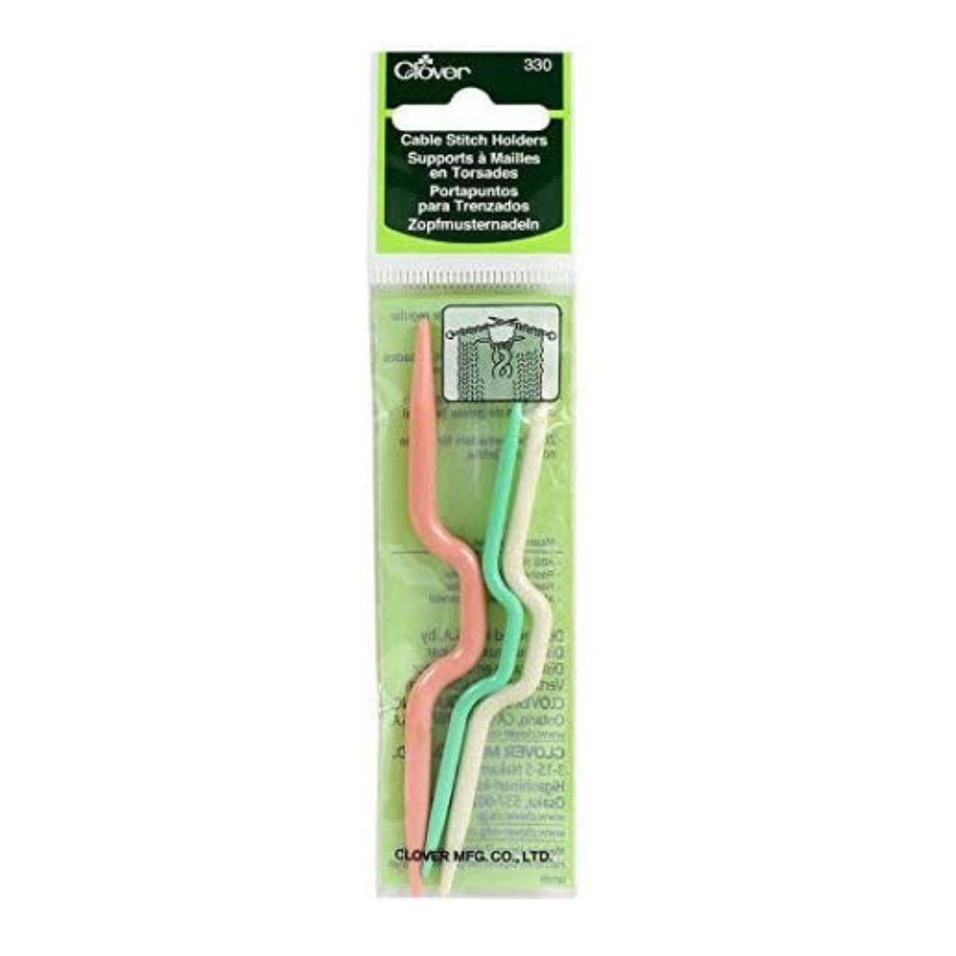 Clover Cable Stitch Holder Knitting Tool