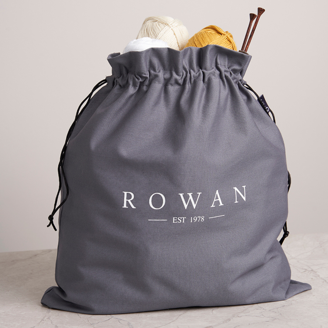Rowan Drawstring Project Bag – The Knitting Loft