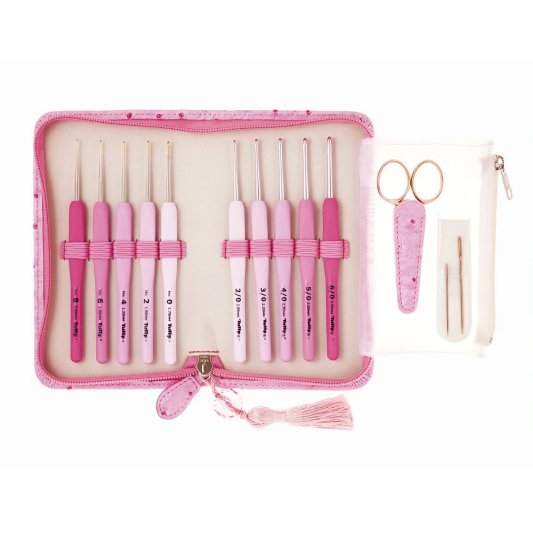 Etimo Rose Lace Cushion Grip Crochet Hook Set Toronto Online
