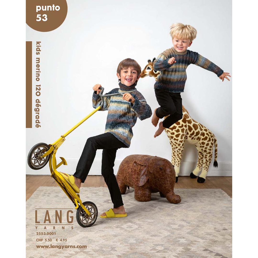 LANG Punto 53 - Kids Merino 120 Degrade Book (CLEARANCE)