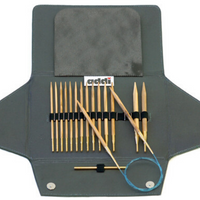 addi - addiclick olive wood needle set