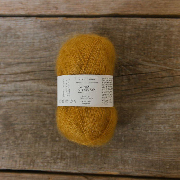 biches & bûches: le petit silk & mohair
