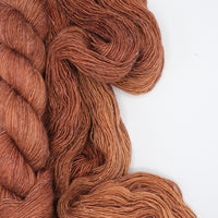 Twisted Willow - Merino Linen Singles Single Ply Canadian Fingering Yarn