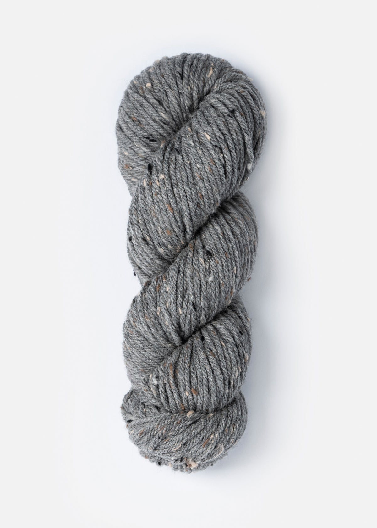 blue sky fibers - woolstok tweed aran 3303 river rock