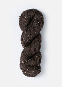 blue sky fibers - woolstok tweed aran 3309 deep earth