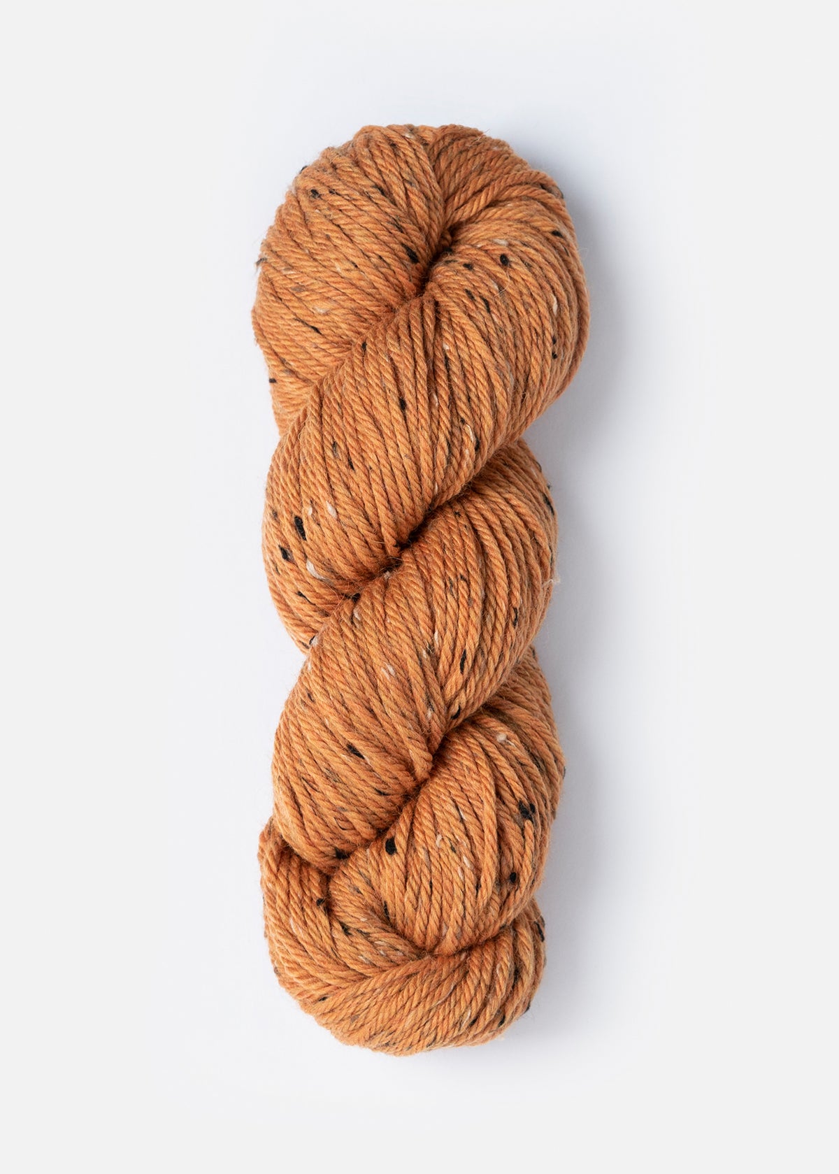 blue sky fibers - woolstok tweed aran 3313 tiger lily