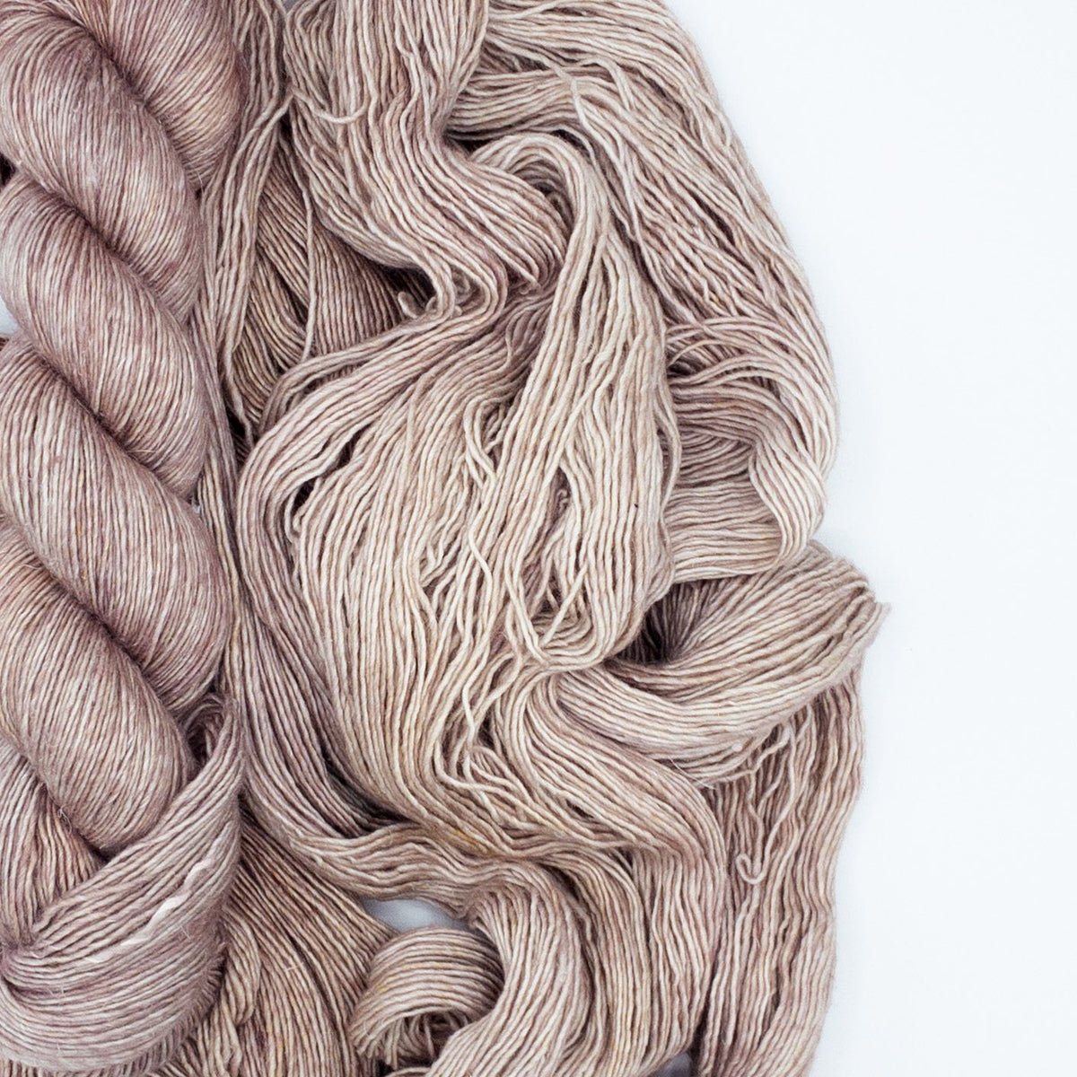 Twisted Willow - Merino Linen Singles Single Ply Canadian Fingering Yarn