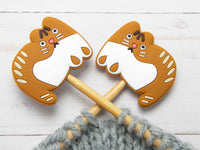 Fox & Pine Stitch Stoppers