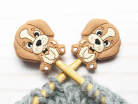 Fox & Pine Stitch Stoppers