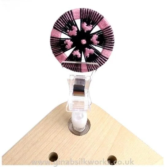Gina-B Silkworks - Button Maker's Third Hand & Tool Tin Kit