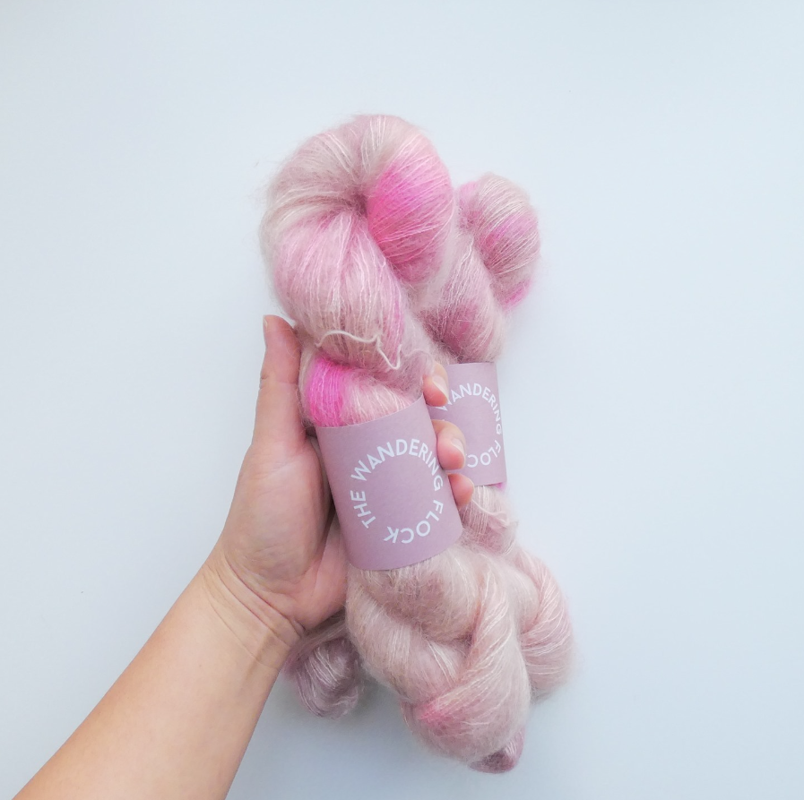 The Wandering Flock - Mohair Silk