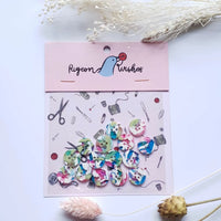 PigeonWishes Buttons
