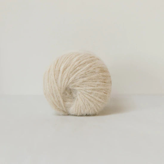 biches & bûches - le coton & alpaca off white