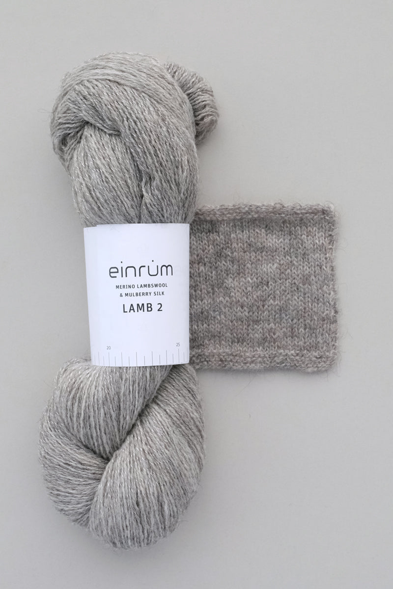 Einrum - LAMB 2 Merino Lambswool & Mulberry Silk Yarn
