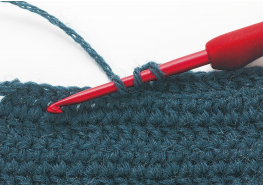 Red Crochet Hooks Needle Silicone Handle Aluminum Crochet Needle