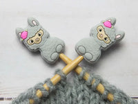 Fox & Pine Stitch Stoppers