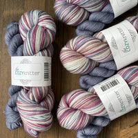 bliss by the cozy knitter cherished (blue mini)