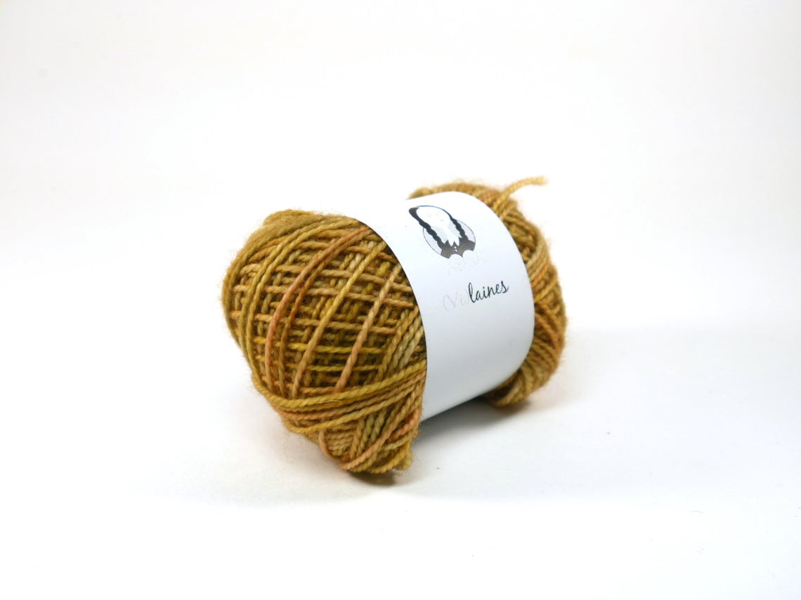 (vi)laines yarnlings - chaussettes sock listening to the leaves falling