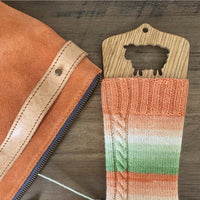 bliss by the cozy knitter orange blossom (orange mini)