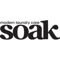 Soak modern laundry care logo