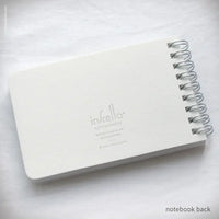 Inkello Letterpress - Heart Knitting Spiral Notebook