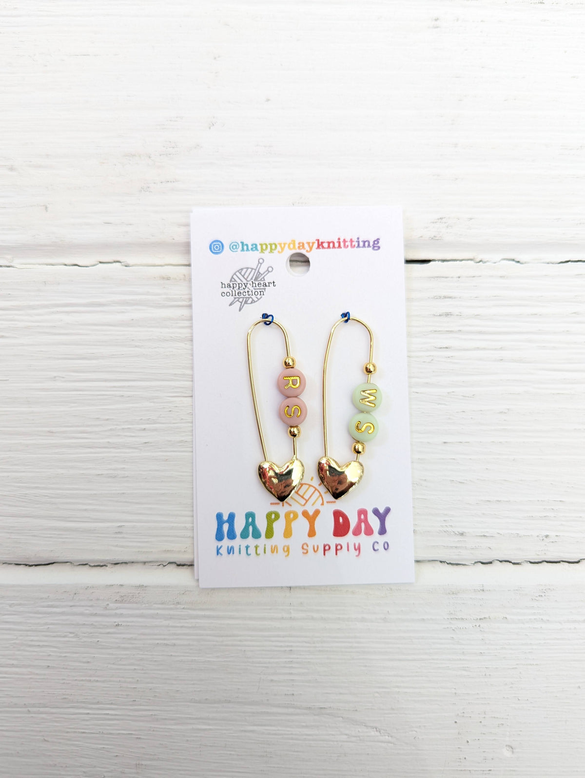 Happy Day Knitting - RS/WS Locking Stitch Markers