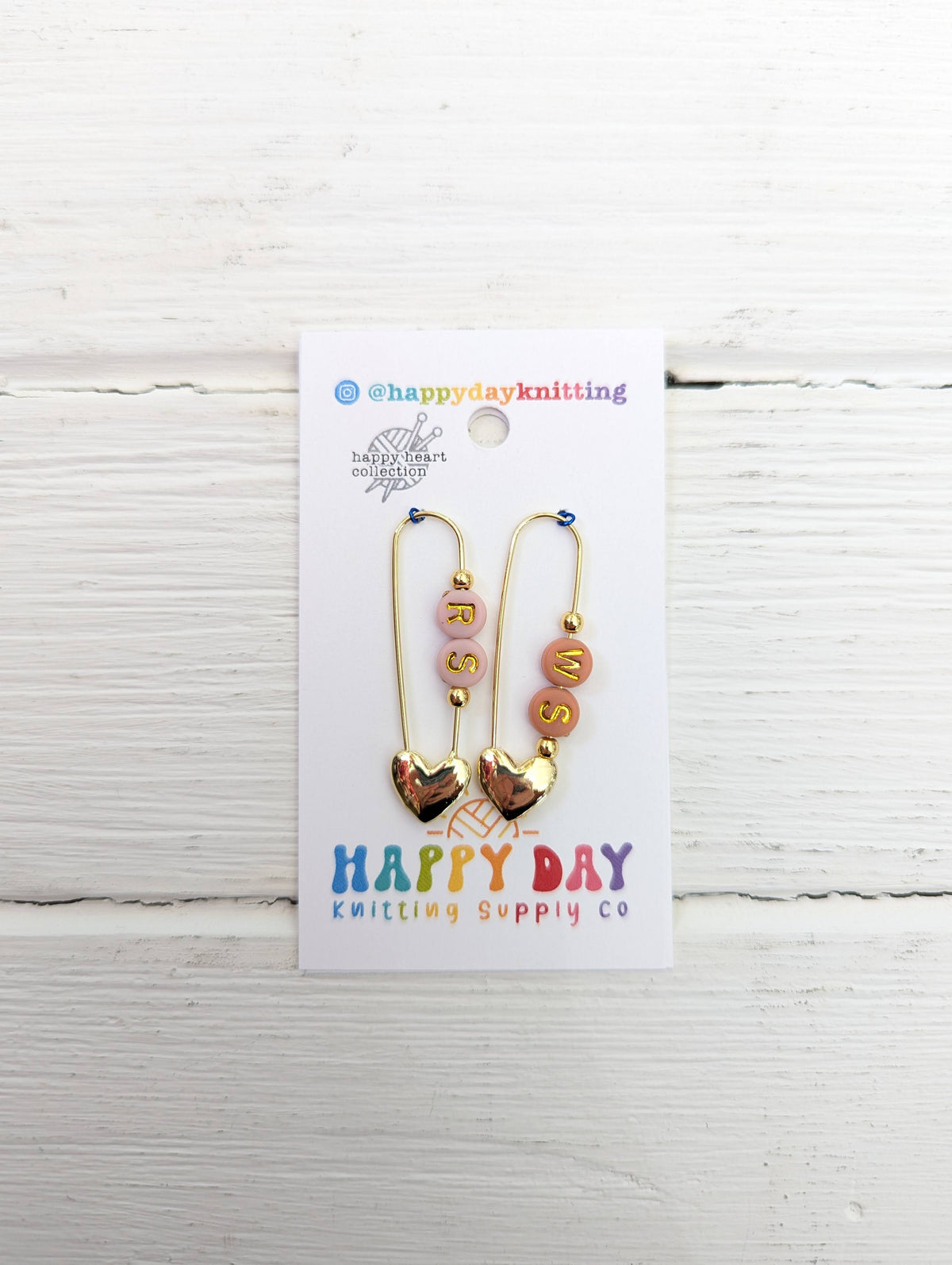 Happy Day Knitting - RS/WS Locking Stitch Markers