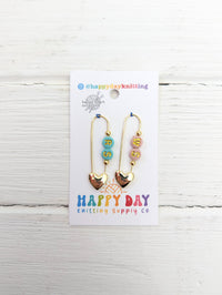Happy Day Knitting - RS/WS Locking Stitch Markers