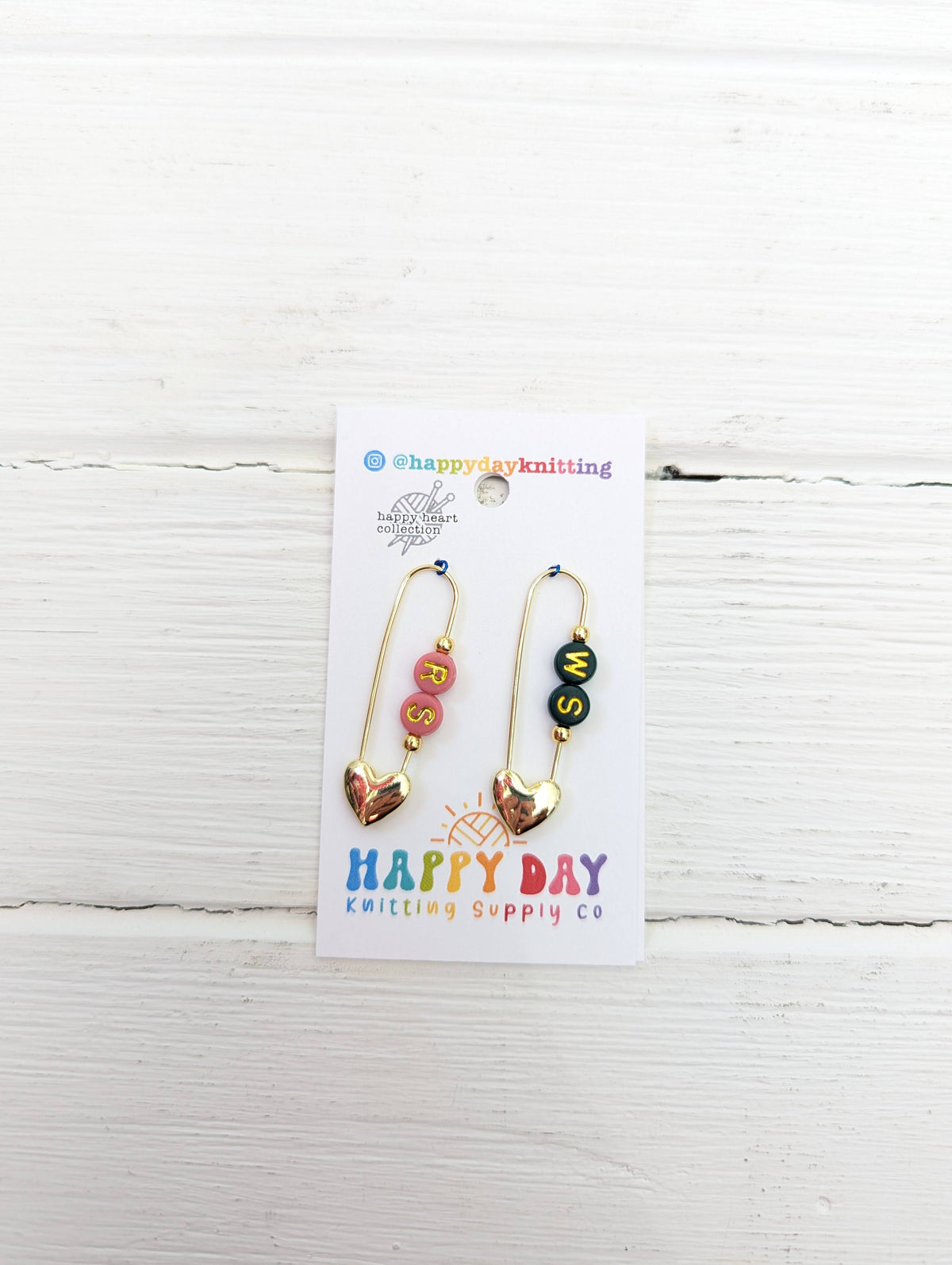 Happy Day Knitting - RS/WS Locking Stitch Markers