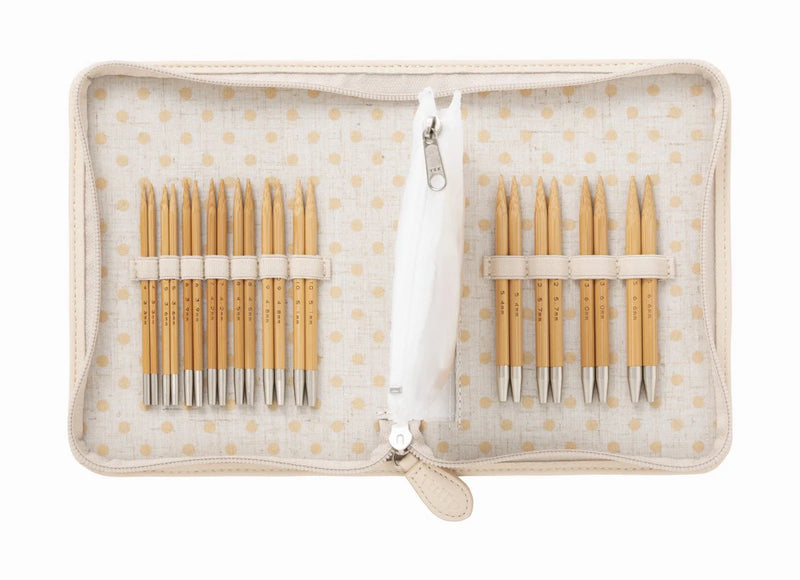 Tulip Carry C Interchangeable Bamboo Knitting Needle Set