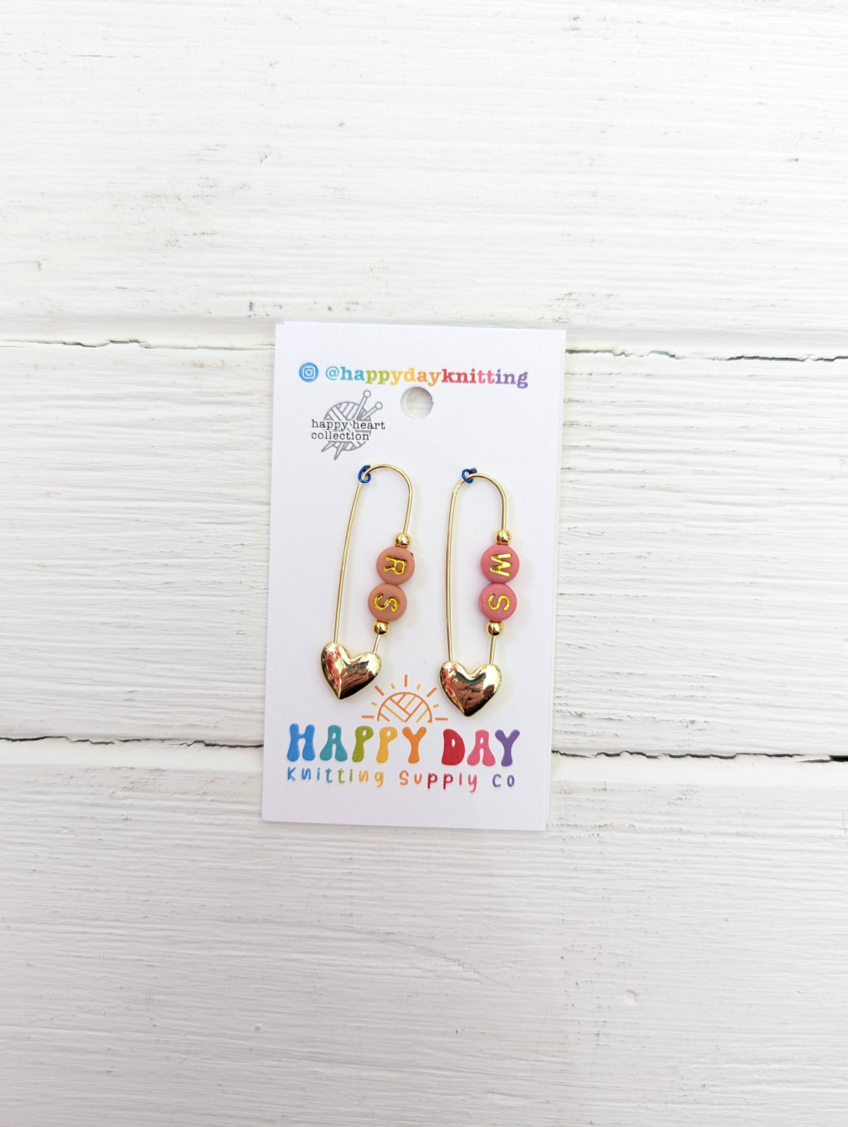 Happy Day Knitting - RS/WS Locking Stitch Markers
