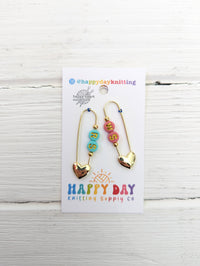 Happy Day Knitting - RS/WS Locking Stitch Markers