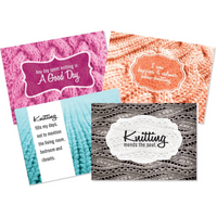 Knotes & Crotes - Knitting & Crochet Note Cards
