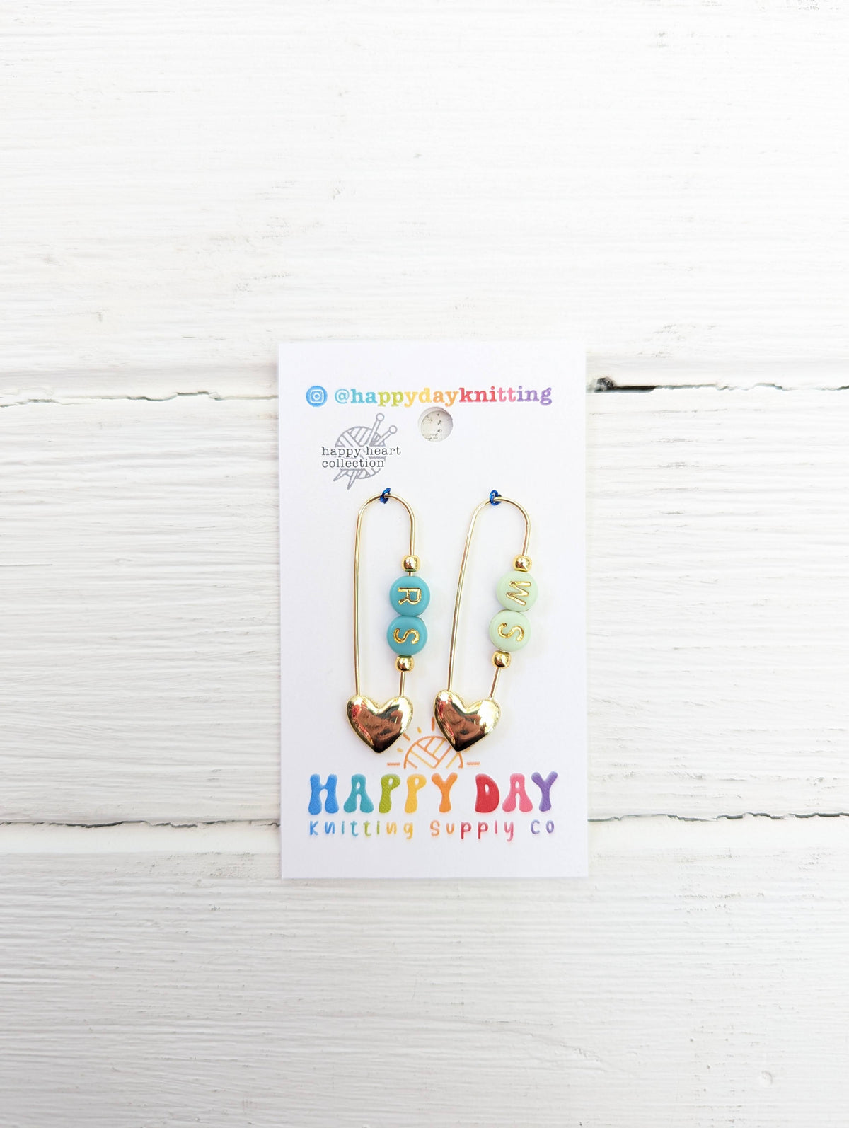 Happy Day Knitting - RS/WS Locking Stitch Markers