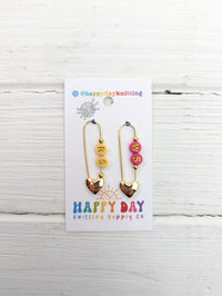 Happy Day Knitting - RS/WS Locking Stitch Markers