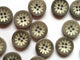 2869 Grey Corozo w/flower (18mm)
