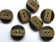 2973 Black Horn Serrated (25mm)