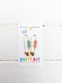 Happy Day Knitting - RS/WS Locking Stitch Markers