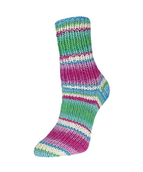 Rellana Garne - Flotte Socke Papagei 4ply