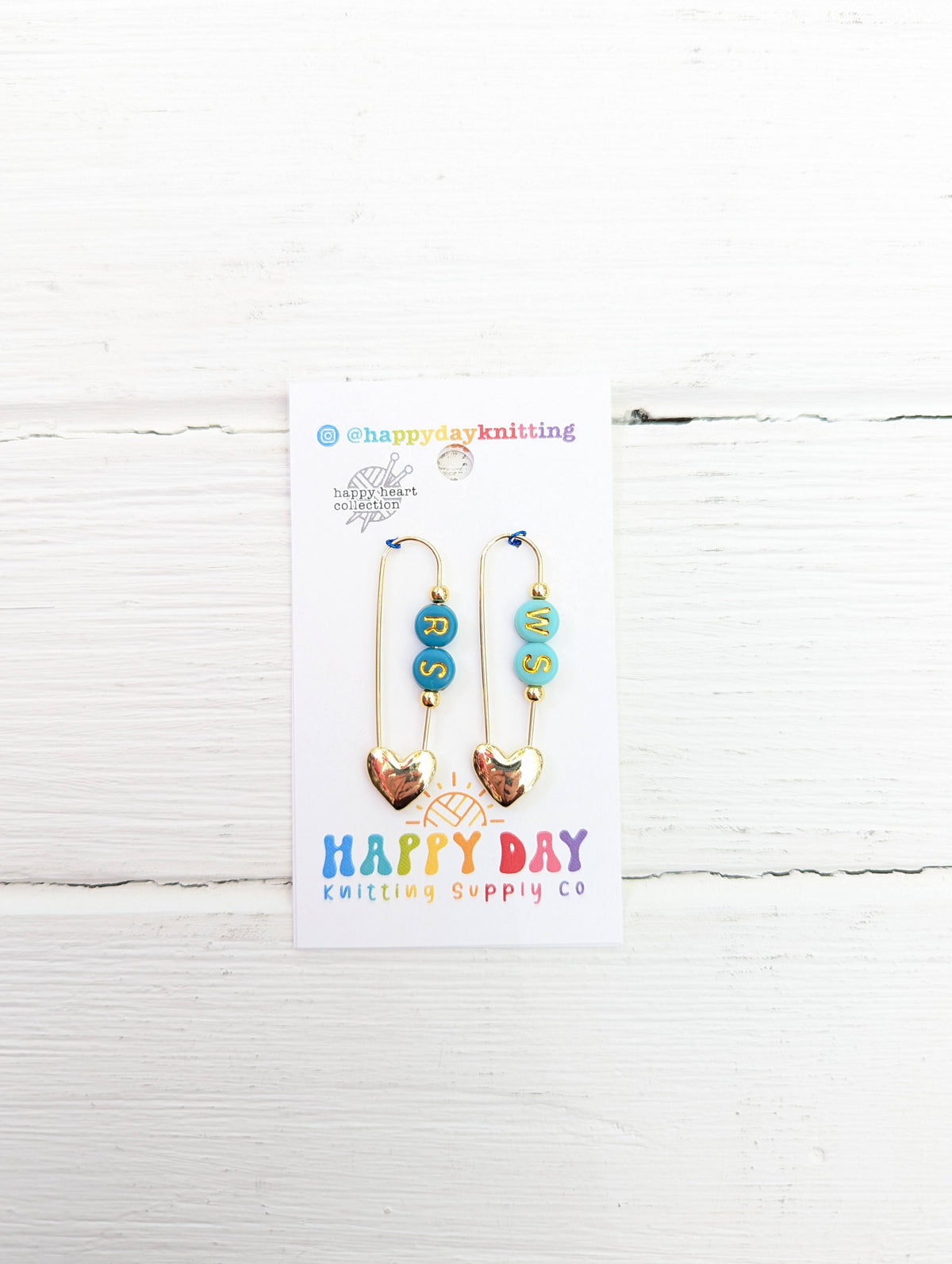 Happy Day Knitting - RS/WS Locking Stitch Markers