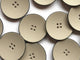 4028 Beige Matte XL Buttons (34mm) *