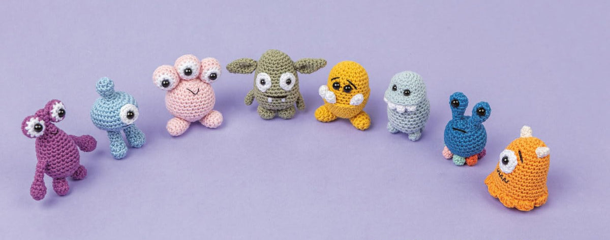 Mini Amigurumi Monsters