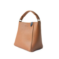 Tin Marin - Yaya Leather Bucket Bag with Mai Woven Bag Strap