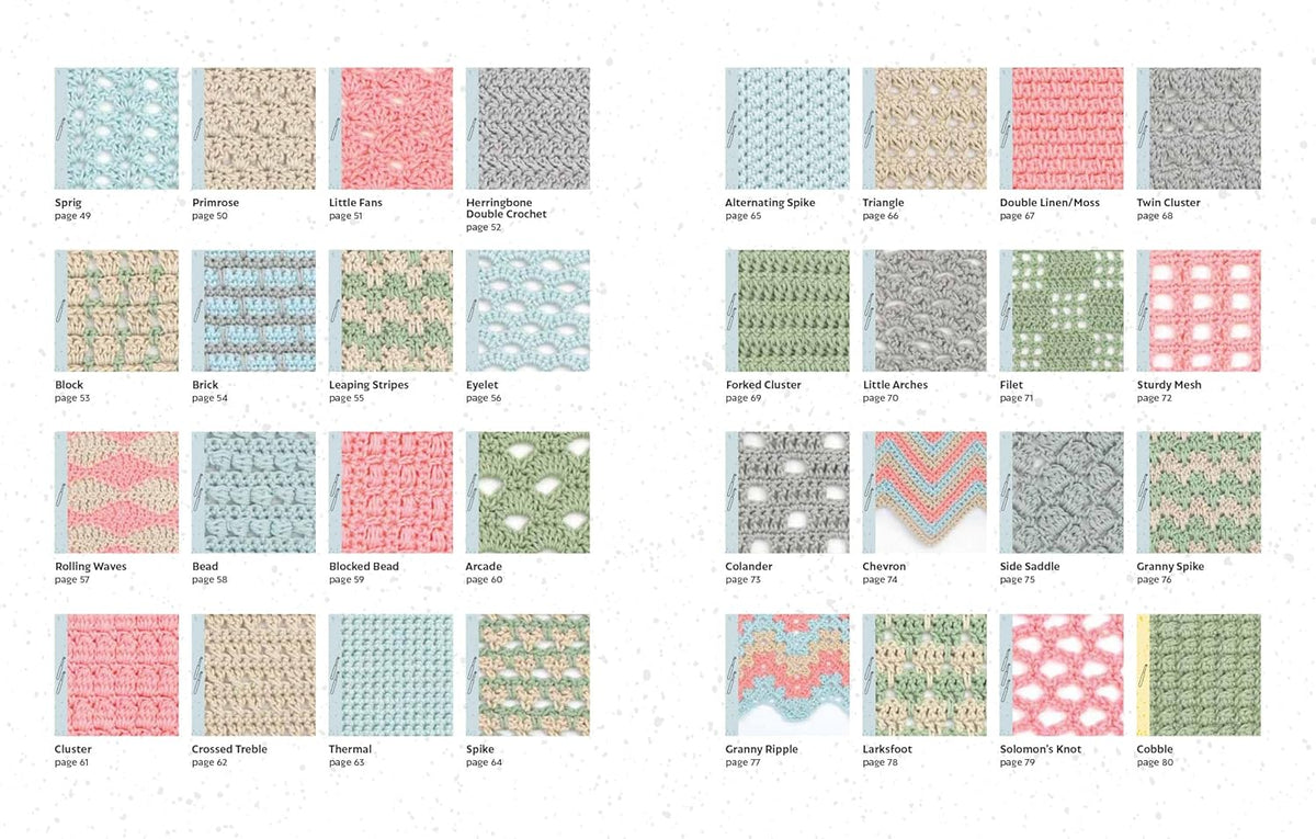 Bella Coco's Crochet Stitch Library