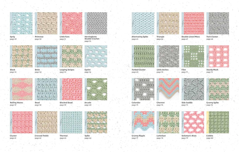 Bella Coco's Crochet Stitch Library