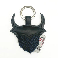 Harris Tweed Highland Coo Keyring